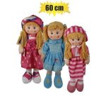 Doll Rag 60CM Asstd