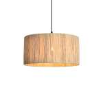 Raffia Pendant Light Natural Medium Large - Large