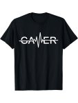 Crew Neck Gamer Print Men's Fashionable Summer Short Sleeve Sports T-Shirt Comfortable And Versatile