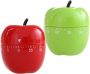 2PIECE Fruit Shaped Mechanical Kitchen Timer Decorative Manual Countdown