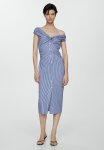 Dress Norma - Mid-blue