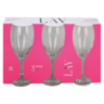 Empire Wine Goblet Glasses 3-PACK