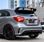 Mercedes Benz A-class W176 Rear Roof Spoiler – Gloss Black
