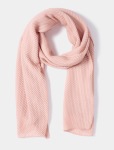 Pia Pleated Evening Scarf - 0 Pink