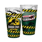 Jurassic Park – Large Glass – 400ML – Danger High Voltage