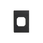 Acconet Iot 4X2 Smart Wall Switch Adapter Plate- Black- 100MMX50MM