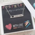 K36 - Personalized Teachers Necklace Silver Gold Or Rose Gold Ready In 3 Days