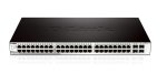 D-link 48-PORT 10 100 1000MBPS With 4 Combo Sfp Smart Switch.