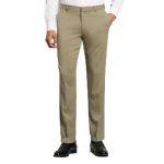 Van Heusen Men's Micax Cooling Stretch Dress Pant Khaki Heather - Temp Control 36IN