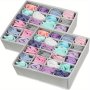 1PC Sock Underwear Organizer Dividers Drawer Organizers Fabric Foldable Cabinet Closet Organizers And Storage Boxes For Storing Socks Underwear Ties