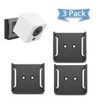 Wyze Cam Quick Wall Mount Bracket Black 3PK
