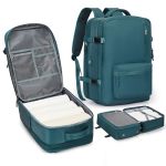 Large Travel Laptop Backpack Expandable Flight Approved Backpack Carry On Backpack For Women Waterproof 17INCH Laptop Hiking Bac