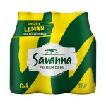 Savanna Cider Angry Lemon 6 X 500ML