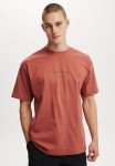 Cotton On Box Fit Easy T-Shirt - TERRACOTTA 747 West Avenue