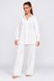 Ladies 2 Piece Linen Blend Long Sleeve Slack Suit
