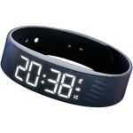 Waterproof Vibrating Alarm Wristband With Dual Clocks