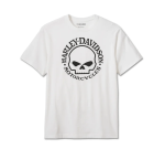 Men’s Willie G Skull Tee – White