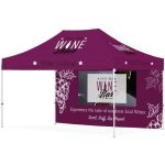 3M Ovation Sublimated Gazebo 4.5M 1 Long Full-wall Skin