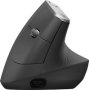 Logitech MX Vertical Wireless Ergonomic Mouse Graphite