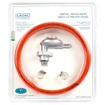 Cadac Swivel Regulator With Hose & Clamps