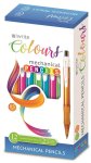Colours: Mechanical Retractable Pencils Assorted - Box Of 12