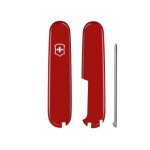 Victorinox Swiss Army Victorinox Red Handle Scale Kit For 91MM Swiss Army Knife Plus Ball Pen