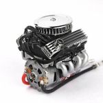 Grc – 1:10 V8 Simulated Engine Motor Heat Sink Cooling fan