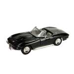 1967 Corvette Scale 1:24 Diecast Vehicle - Black