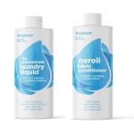 Natural Laundry Washing Pack 1 X Neroli Fabric Liquid Softener 1 Litre And 1 X Natural 3X Concentrate Laundry Washing Liquid 1 L