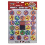 Alphabet Stamp Set With Inkpad 27 PC 40CM
