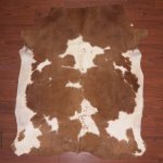 A Grade Cow Hide 2103 Brown white M - Medium Brown white Speckled