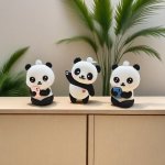 Interesting Panda Keychain Bag Hanging Decoration Funny Gift For Couples And Friends