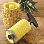 Stainless Steel Pineapple Slicer And Peeler - Effortlessly Cut And Core Pineapples For Perfect Slices Every Time