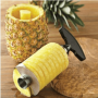 Stainless Steel Pineapple Slicer And Peeler - Effortlessly Cut And Core Pineapples For Perfect Slices Every Time