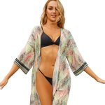 Women's Pastel Island Beach Cover-up