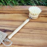 Bamboo Dish Brush With Sisal Bristles Natural Life
