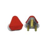 Plug Top 16A 3PIN Dedicated Red