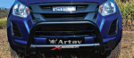Isuzu Dmax Nudge Bar X-rider – Black Stainless Steel Artav Bs XRIDER-62
