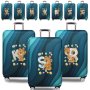 Luggage Cover Suitcase Protector Baggage Dust Case Covers For Suitcase Trolley Travel Organizer