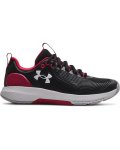 Men's Ua Charged Commit Tr 3 Training Shoes - Black-black Rose 12