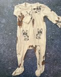 BOSTON Cotton On Beige Terrier Onesie 3 6M