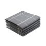Kitchen Towel 055X075CM Big Checks High-rise Design 20045 5 Pack