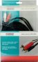 3.5MM Audio Jack To Two Male Rca Connectors Cable 20 Meters