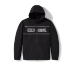 H-d Trenton Deflector 2.0 Hooded Riding Fleece – Harley Black