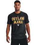 Men's Project Rock Outlaw Short Sleeve - Black Md
