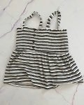 &us Black And White Striped Top 10Y