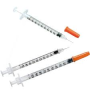 Insulin Syringes 1ML With 27 Gauge Needle Box 100