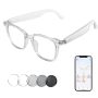 Ai Translator Smart Glasses Ai-powered Smart Glasses Real-time Translation 160+ Languages Simultaneous Interpretation Photochrom