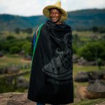 Khotso - Moshoeshoe Walk Black steel - 155 X 165 Cm