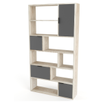 Morrison Shelf 3 Doors - Ashwood